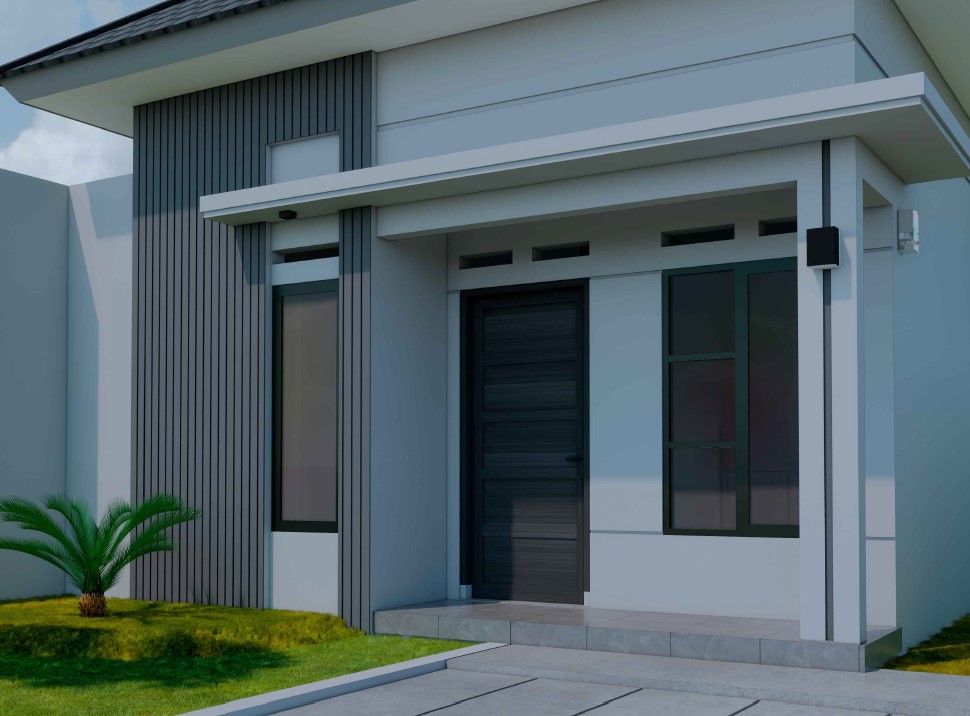 RUMAH LIMASAN MINIMALIS MODERN SIAP BANGUN CARPORT 2 MOBIL LOKASI DIDALAM PERUMAHAN DI MAGELANG